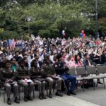 Audience at July 4th naturalization ceremony